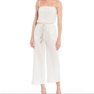 𝅺chelsea & Violet Cruise Prairie Blues Jumpsuit